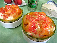 Image : recette Melon glacé à la liqueur de Chartreuse