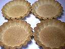 Ingrédients pour la recette : Tartelettes aux poires rapides