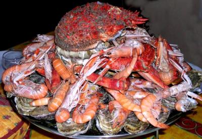 Photo : Plateau de fruits de mer