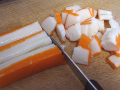 Photo : bâton de surimi