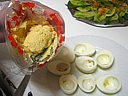 Oeufs farcis au brousse et au radis noir - 11.1