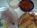 Ingrédients pour la recette : Poulet au lait de coco