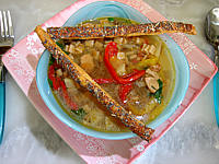 Recette Plats de soupe de lentilles aux crozets
