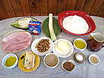 Ingrédients pour la recette : Pizza au poireau en amuse-bouche