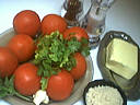 Ingrédients pour la recette : Tomates aux noisettes