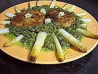 noisette : Assiette de thon aux épinards