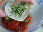 Velouté d'épinards aux tomates - 8.2