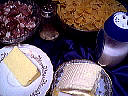 Ingrédients pour la recette : Pâtes à la brousse