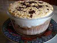 Image : recette Lait fraises au chocolat et meringue
