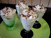 Recette Mousse au fromage blanc aux pêches