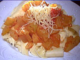 Fromages : Assiette de lasagnes aux courgettes