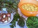 Ingrédients pour la recette : Soupe de laitue