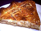 quiche : Part de quiche au coulommiers