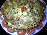 Recette Omelette farcie au crabe