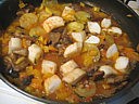 Seiches aux champignons et poivrons - 17.2