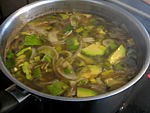 Velouté d'avocats aux raviolis - 9.2