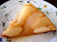 Recette Tatin de poires au gingembre