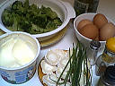 Ingrédients pour la recette : Omelette aux brocolis