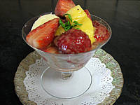 Image : recette Salade de fraises aux épices