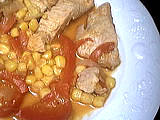 Image : recette Sauté de dinde au maïs