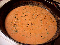 Image : recette Sauce tomates aux herbes