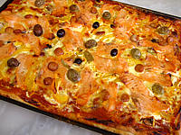 Image : Pizza au saumon fumé