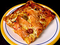 Recette Pizza au saumon fumé