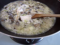 Recette Soupe de poulet aux champignons à la chinoise
