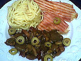 Image : recette Steak de jambon au vin