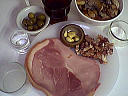 Ingrédients pour la recette : Steak de jambon au vin