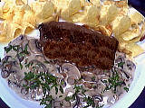 pavés aux champignons