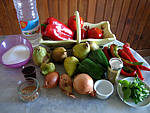 Ingrédients pour la recette : Chutney aux poivrons