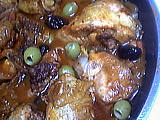 Recette Poulet sauté aux olives