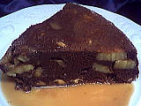 Image : recette Gâteau au chocolat et aux bananes