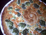 Recette Quiche aux brocolis et saumon