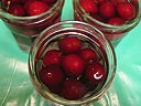 cerises à l'eau de vie