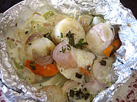 Cuisson en papillote : Papillotes de Saint-Jacques