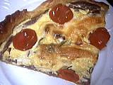 cuisine avec des restes : Tarte de langue de boeuf au Cantal
