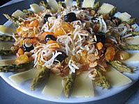 Image : recette Salade de soja aux abricots