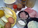 Ingrédients pour la recette : Endives au jambon