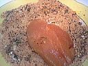 Paner les escalopes de veau