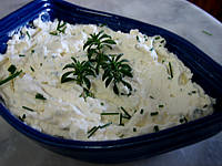 Image : Sauce crème à la sarriette