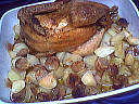 Poulet au four