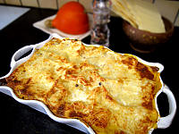 Image : recette Lasagnes au potimarron et au Saint-Agur