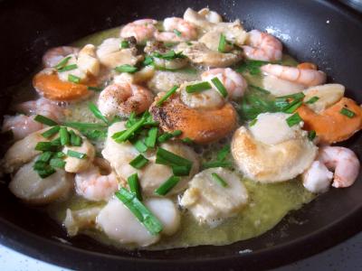 Epinards aux fruits de mer - 17.2