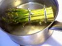 cuisson de l'asperge