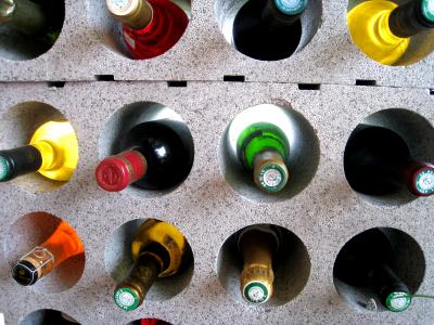Photo : Les vins