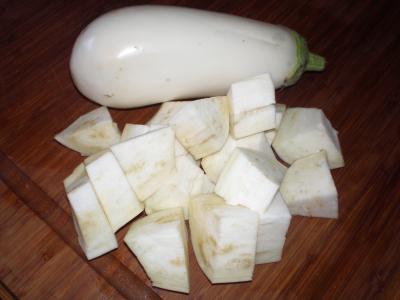 aubergine blanche