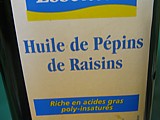 huile pépins de raisin