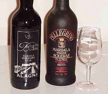 Photo : Bouteilles Marsala